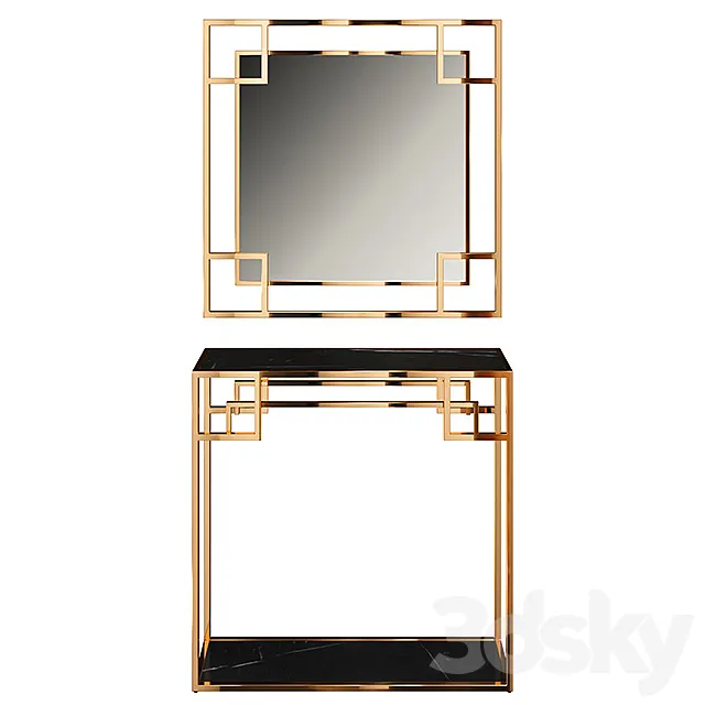 Eichholtz – Morris Set 3D Model Eichholtz – Morris Set 3D Model