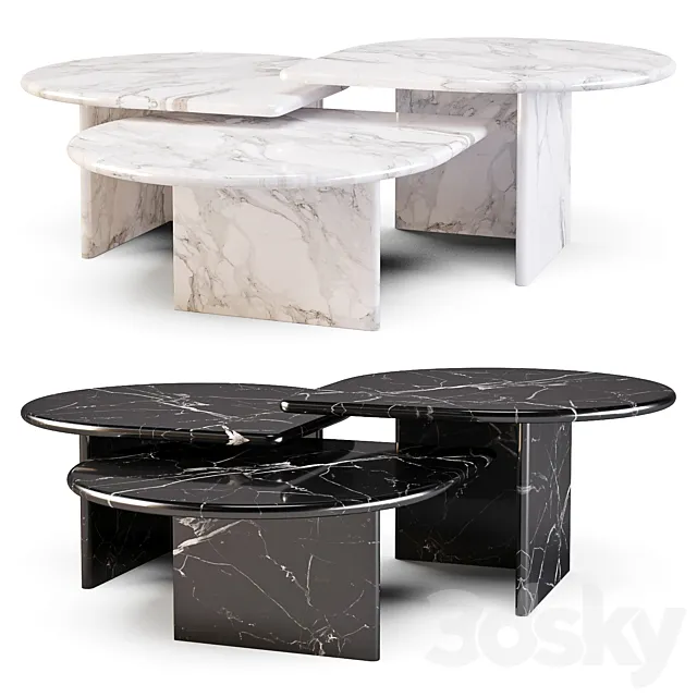 Eichholtz: Naples – Coffee Tables 3DModel Eichholtz: Naples – Coffee Tables 3DModel