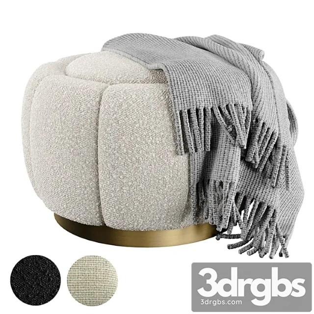 Eichholtz Ottoman Inger 1 3D Model Download