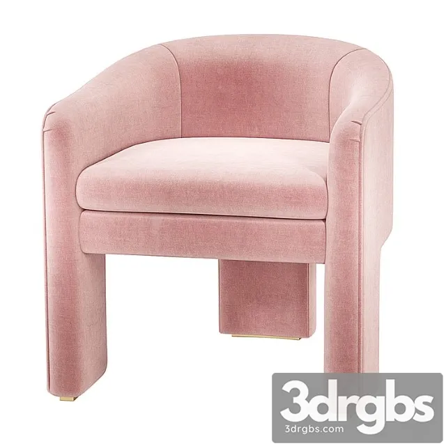 Eichholtz Pebbles Chair Three Legs 2 3D Model Download Eichholtz Pebbles Chair Three Legs 2 3D Model Download