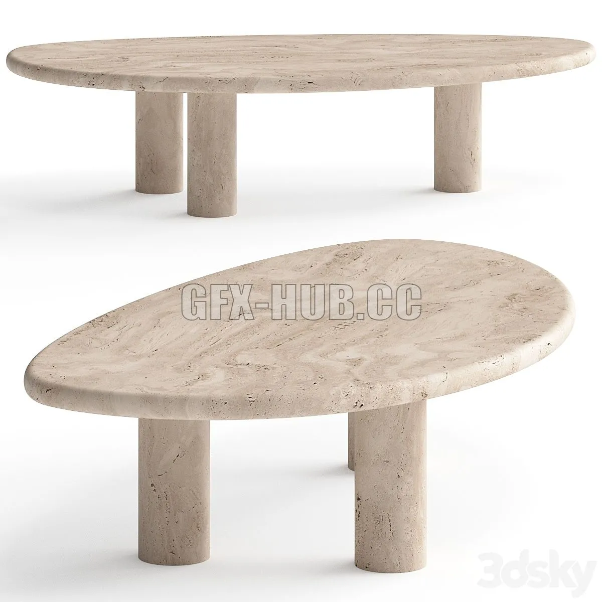 Eichholtz Prelude Coffee Table 3D Model