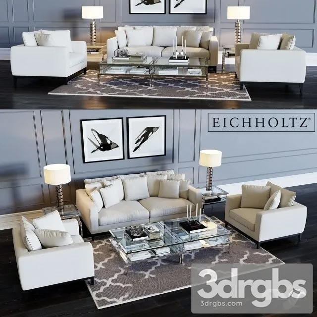 Eichholtz Principe Sofa 01 3D Model Download Eichholtz Principe Sofa 01 3D Model Download