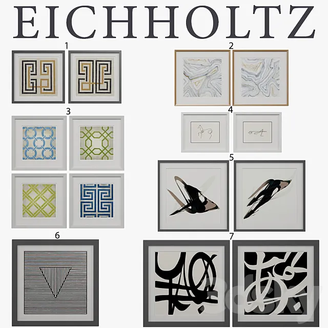 Eichholtz Prints 3D Model