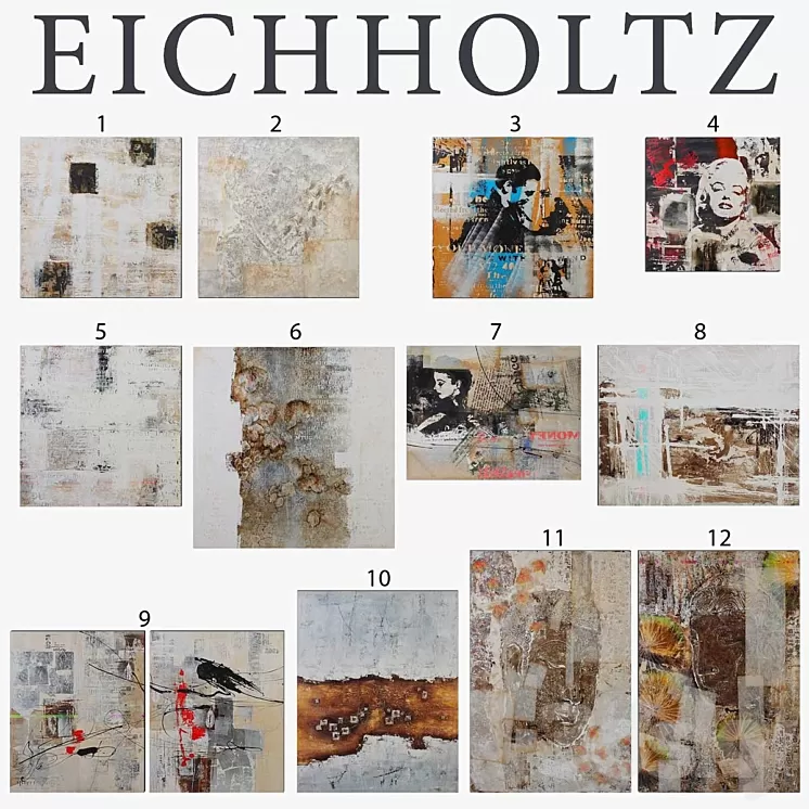Eichholtz Prints 3D Model