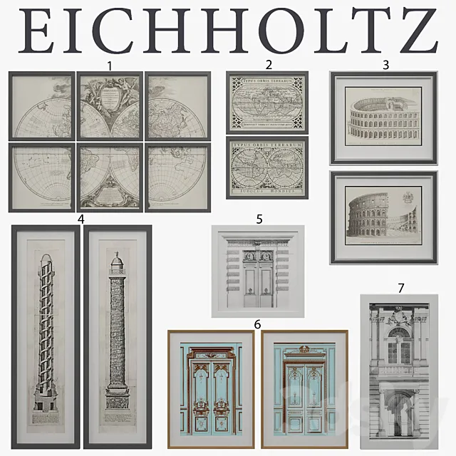 Eichholtz Prints 3DModel