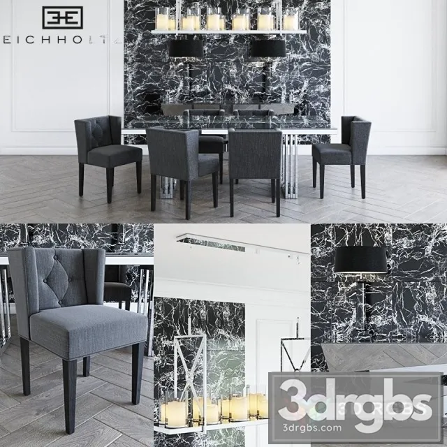 Eichholtz Set 02 3D Model Download Eichholtz Set 02 3D Model Download