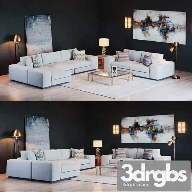 Eichholtz set 2 3D Model Download Eichholtz set 2 3D Model Download