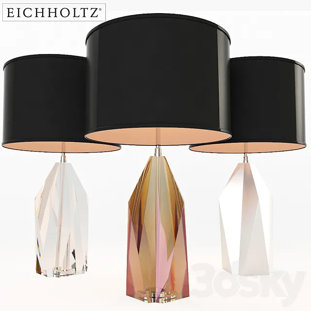 Eichholtz Setai Table Lamp 3D Model