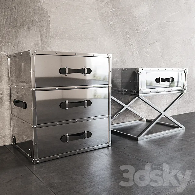 Eichholtz Side Barclay_Catalina 3DModel