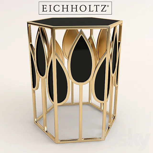 Eichholtz side table Florian 3D Model