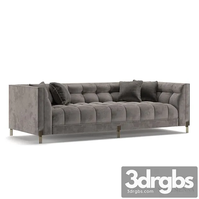 Eichholtz sienna sofa 2 3D Model Download Eichholtz sienna sofa 2 3D Model Download
