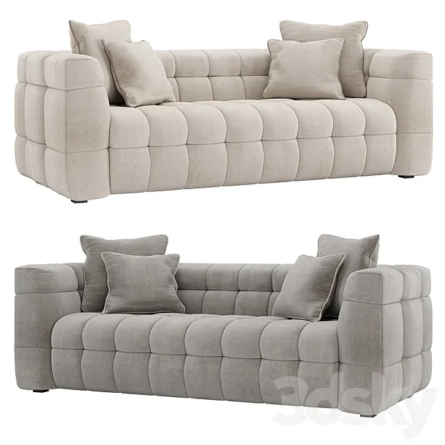 Eichholtz Sofa Breva 3D Model Eichholtz Sofa Breva 3D Model
