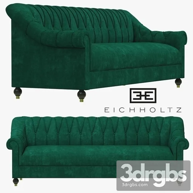 Eichholtz Sofa Brian 3D Model Download Eichholtz Sofa Brian 3D Model Download