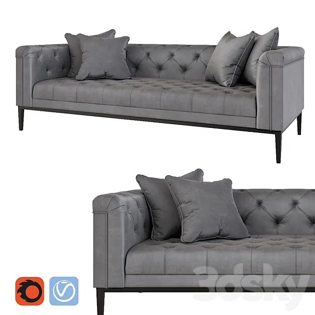 Eichholtz Sofa Cesare 3D Model