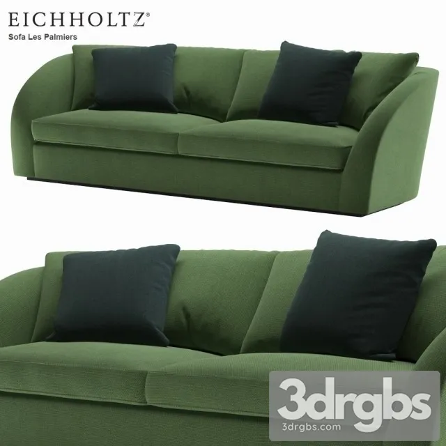 Eichholtz Sofa Les Palmiers 01 3D Model Download Eichholtz Sofa Les Palmiers 01 3D Model Download