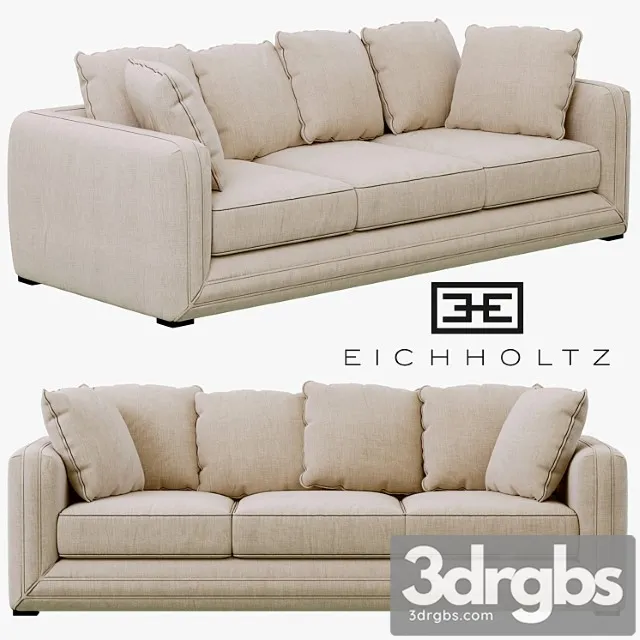 Eichholtz sofa menorca 2 3D Model Download Eichholtz sofa menorca 2 3D Model Download