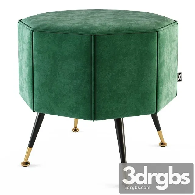 Eichholtz Stool Colmar 3D Model Download