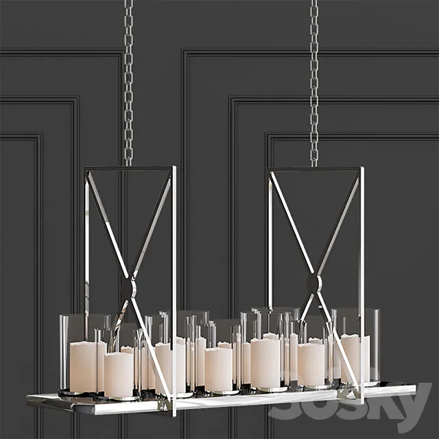 Eichholtz Summit Chandelier 3DModel