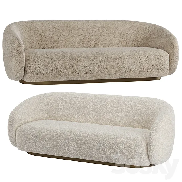 Eichholtz Swivel Brice Sofa 3D Model Eichholtz Swivel Brice Sofa 3D Model