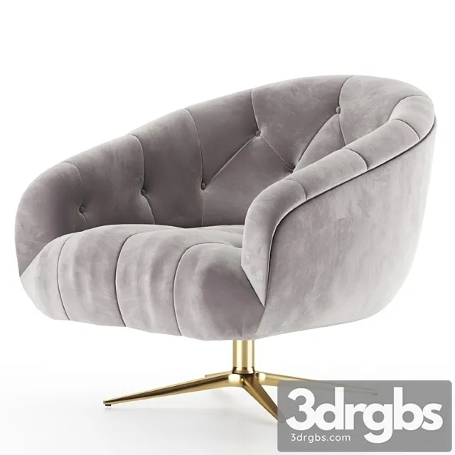 Eichholtz swivel chair gardner 3D Model Download Eichholtz swivel chair gardner 3D Model Download