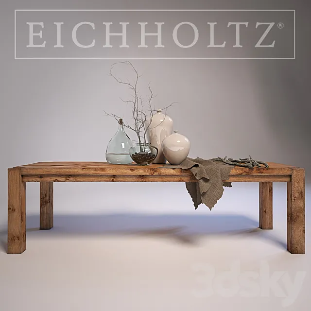 Eichholtz TABLE HARBOUR CLUB 3DModel