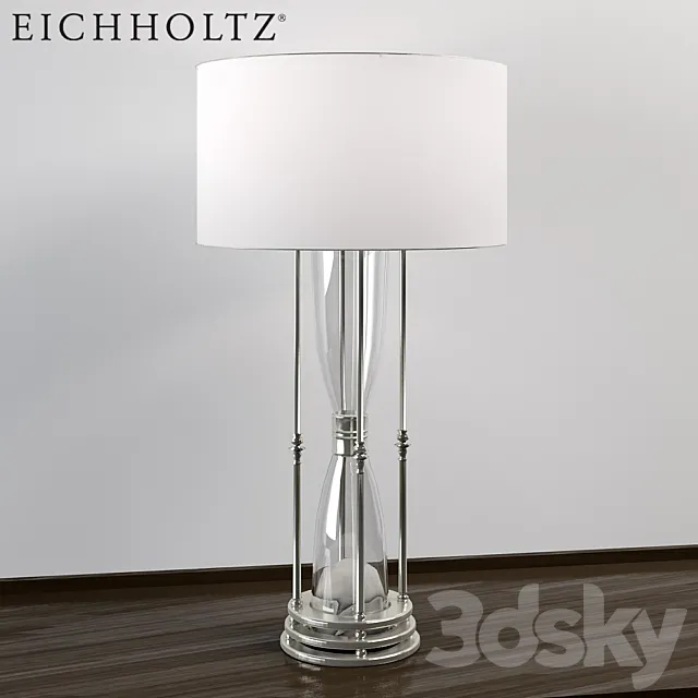 Eichholtz table lamp hour glass 3DModel