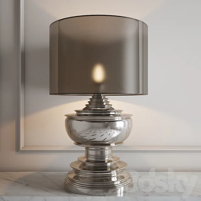 Eichholtz Table Lamp Pagoda 3DModel