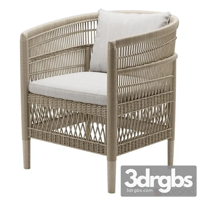 Eichholtz togo armchair 3D Model Download Eichholtz togo armchair 3D Model Download