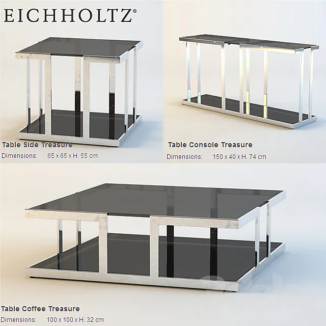 EICHHOLTZ Treasure tables 3DModel