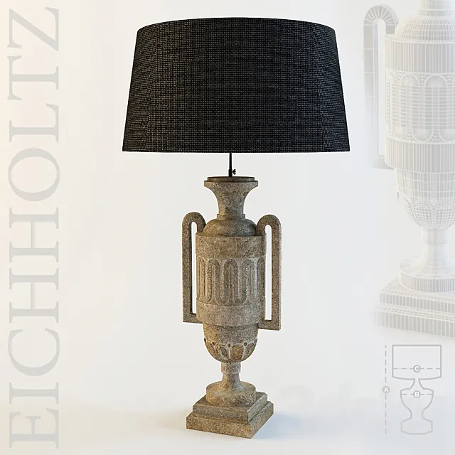 EICHHOLTZ Umbrie 3D Model EICHHOLTZ Umbrie 3D Model