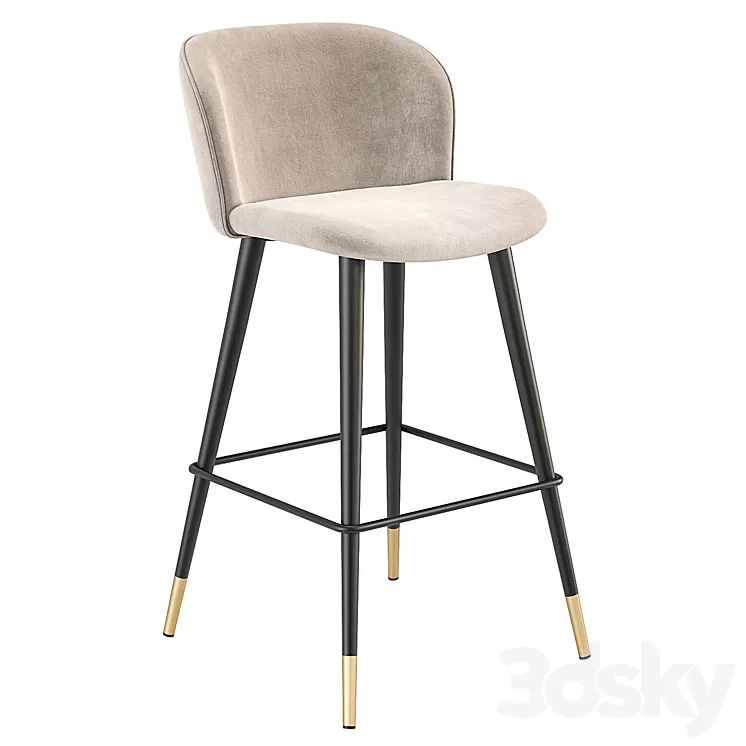Eichholtz Volante Bar Stool 3D Model Free Download Eichholtz Volante Bar Stool 3D Model Free Download
