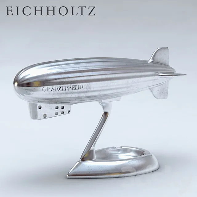 Eichholtz Zeppelin On Base 05155 3D Model Eichholtz Zeppelin On Base 05155 3D Model