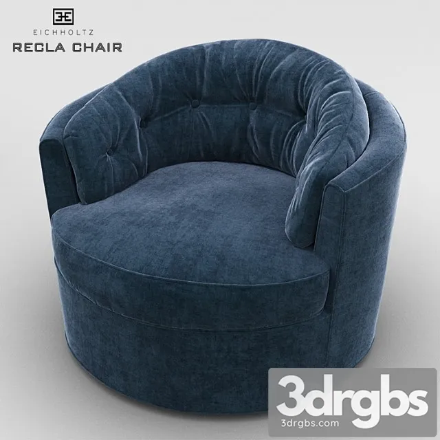 Eicholtz recla chair 3D Model Download Eicholtz recla chair 3D Model Download
