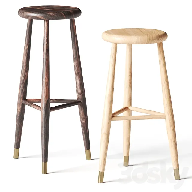 Eikund Jaer Bar Stools 3DModel