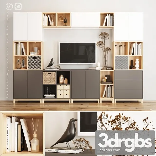 Eket Storagesystem 3D Model Download