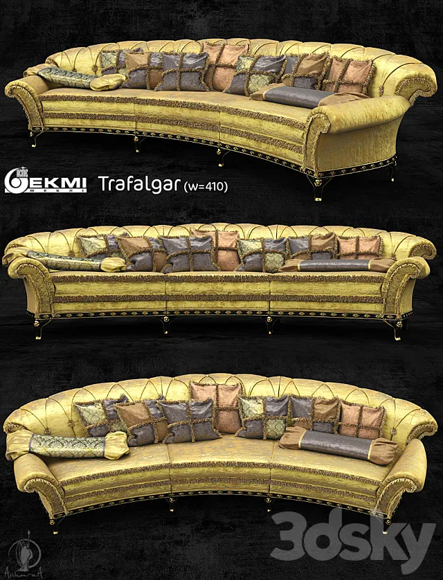 Ekmi Trafalgar (w = 410) 3D Model