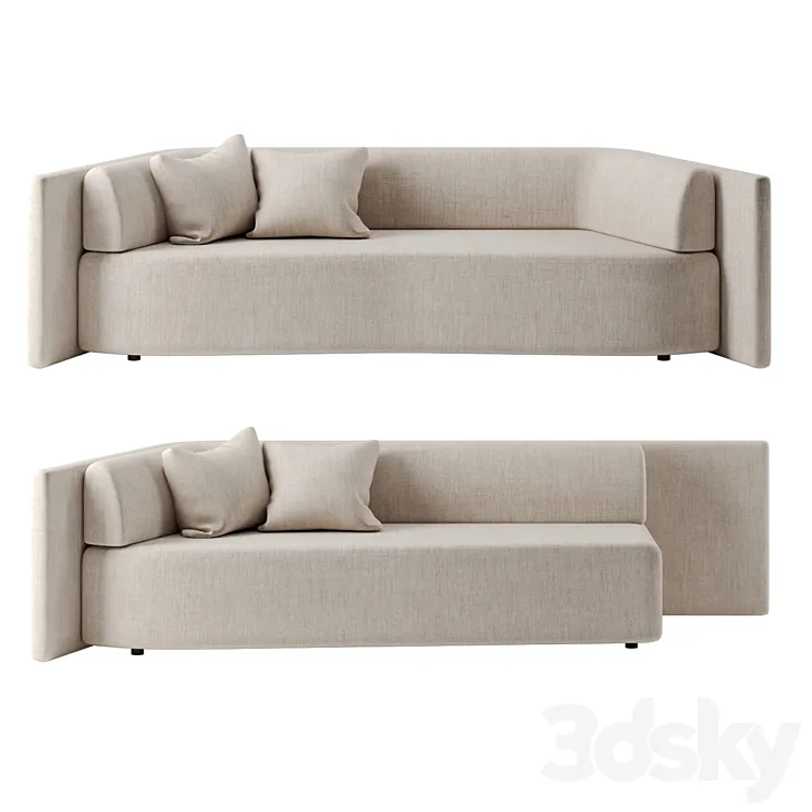Eko sofa set 1 by Delcourt Collection 3D Model Free Download