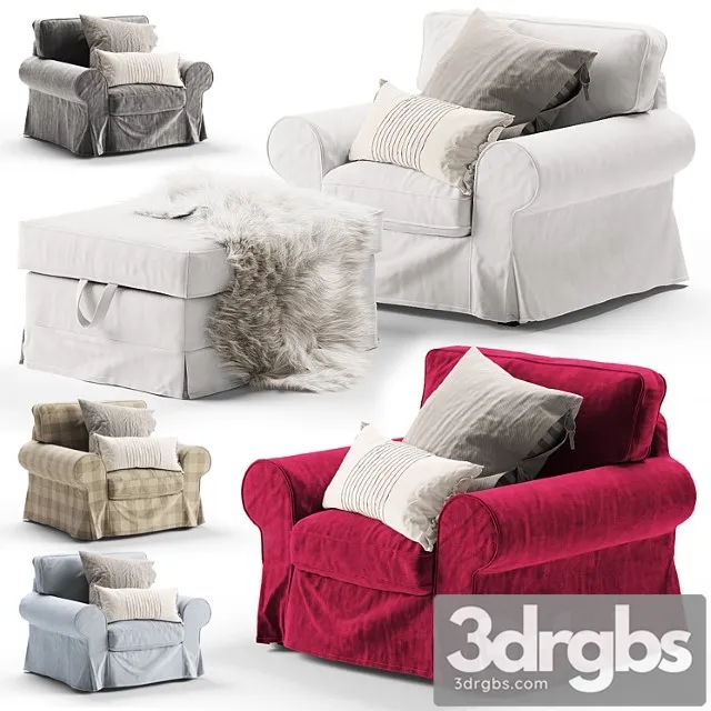 ektorp ikea 2 3D Model Download ektorp ikea 2 3D Model Download