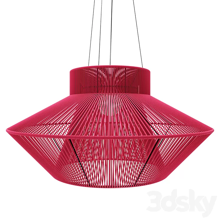 El Torrent Koord Pendant Light 3D Model El Torrent Koord Pendant Light 3D Model