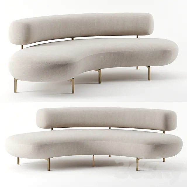 Ela sofa by Piet Boon 3DModel Ela sofa by Piet Boon 3DModel