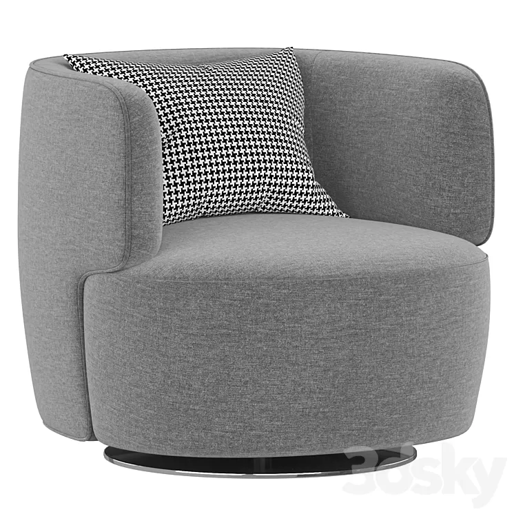 ELAIN MOLTENI armchair 3D Model Free Download ELAIN MOLTENI armchair 3D Model Free Download