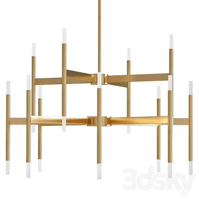 Elan chandeliers 3D Model