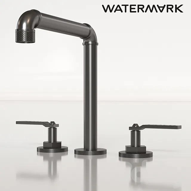 Elan Vital 38 kitchen faucet by Watermark Designs 3D Model