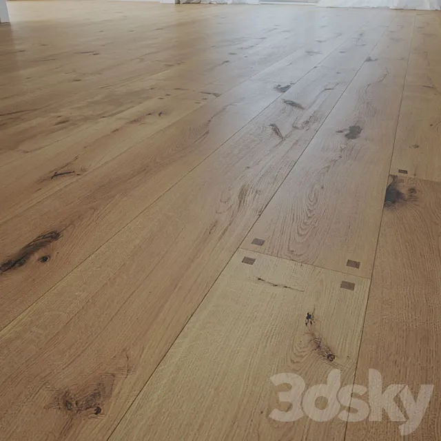 Elba Wooden Oak Floor 3DModel