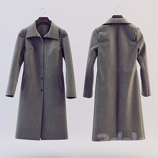 Eldorado Coat-1 3DModel