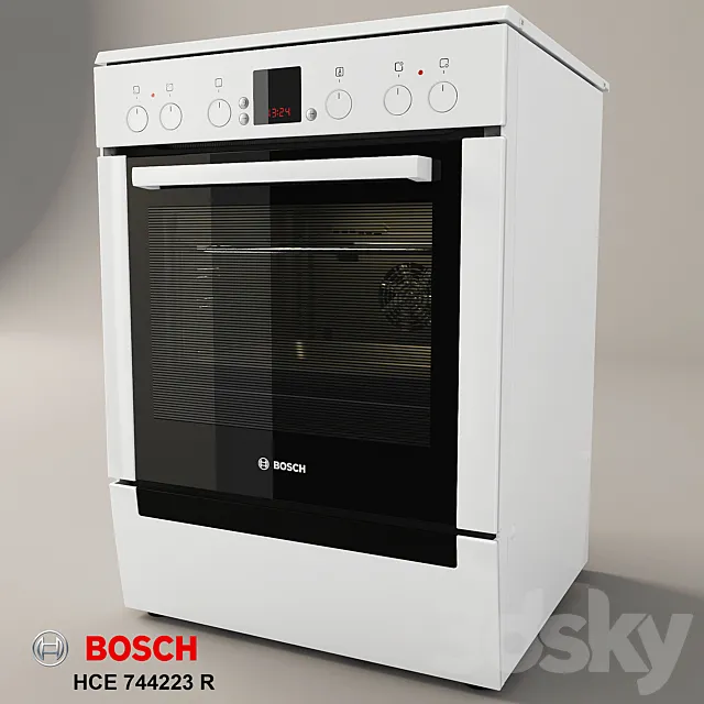 electric Bosch HCE 744223 R 3DModel