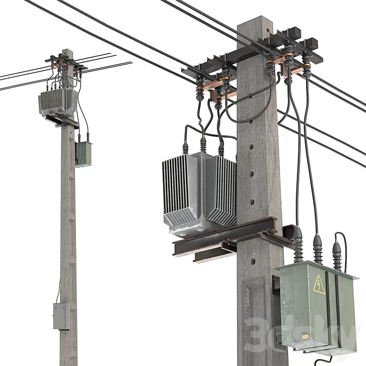 electric field 3D Model electric field 3D Model