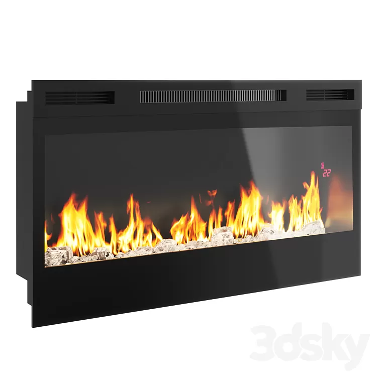 Electric Fireplace Dimplex Dimplex Prism BLF3451 3D Model