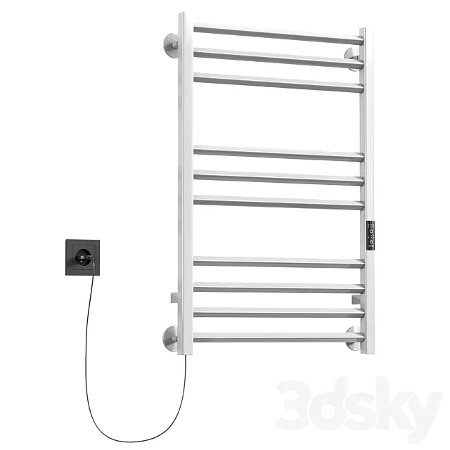 Electric heated towel rail Altasan ArgoProf 3D Model Electric heated towel rail Altasan ArgoProf 3D Model
