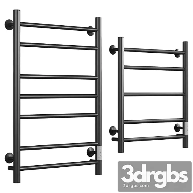 Electric heated towel rail ewrika safo as3 80×50, black